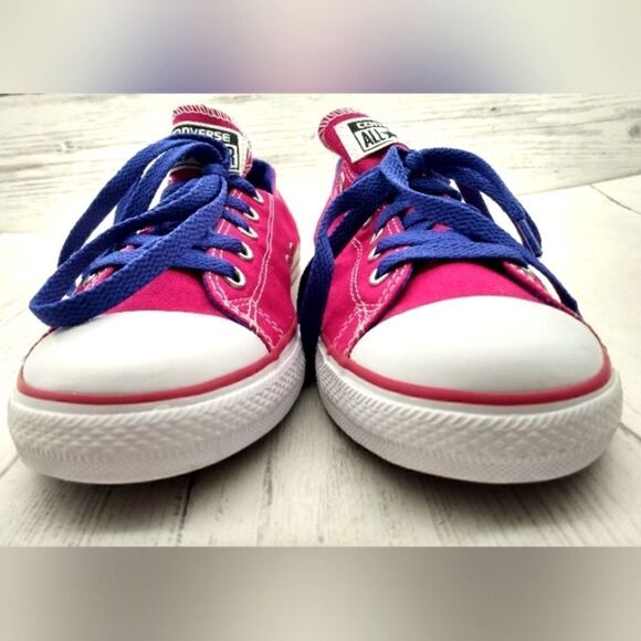 Converse East Coast Chuck Taylor Junior Sneakers Running Shoes SZ 5.5 Pink Kids - Picture 12 of 16